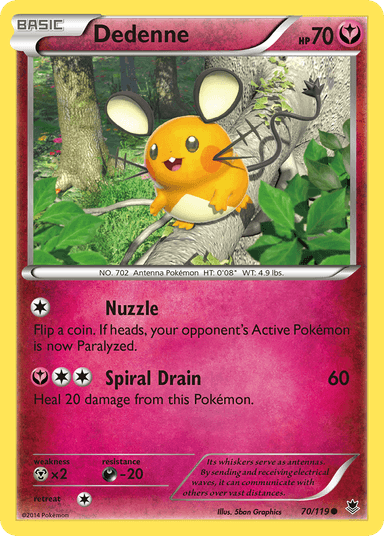 Dedenne, Phantom Forces 70
