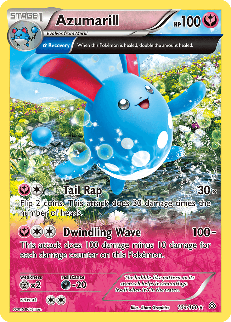 Azumarill, Primal Clash 104