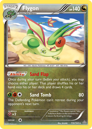 Flygon, Primal Clash 110