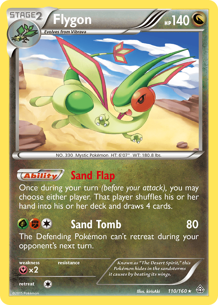 Flygon, Primal Clash 110