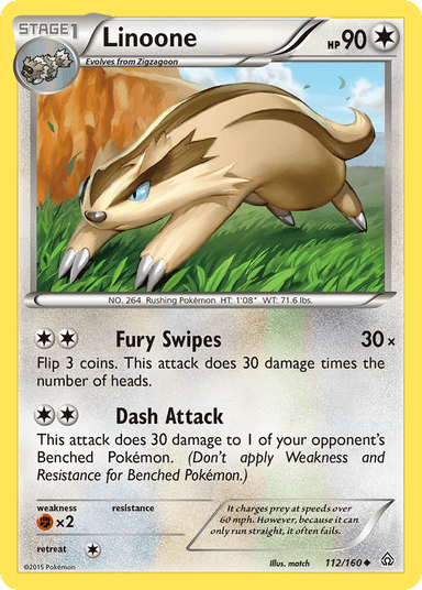 Linoone, Primal Clash 112
