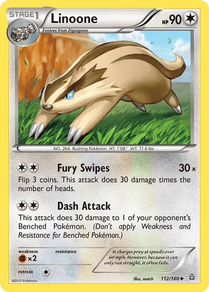 Linoone, Primal Clash 112