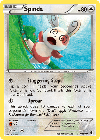 Spinda, Primal Clash 115