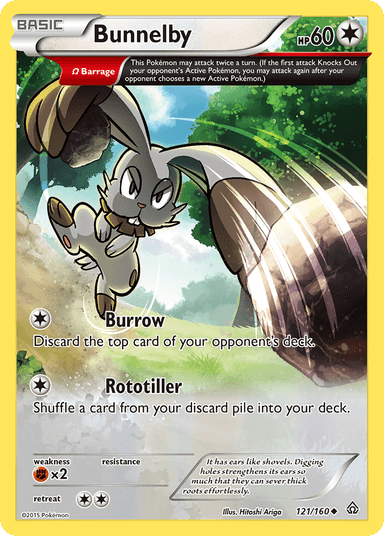 Bunnelby, Primal Clash 121