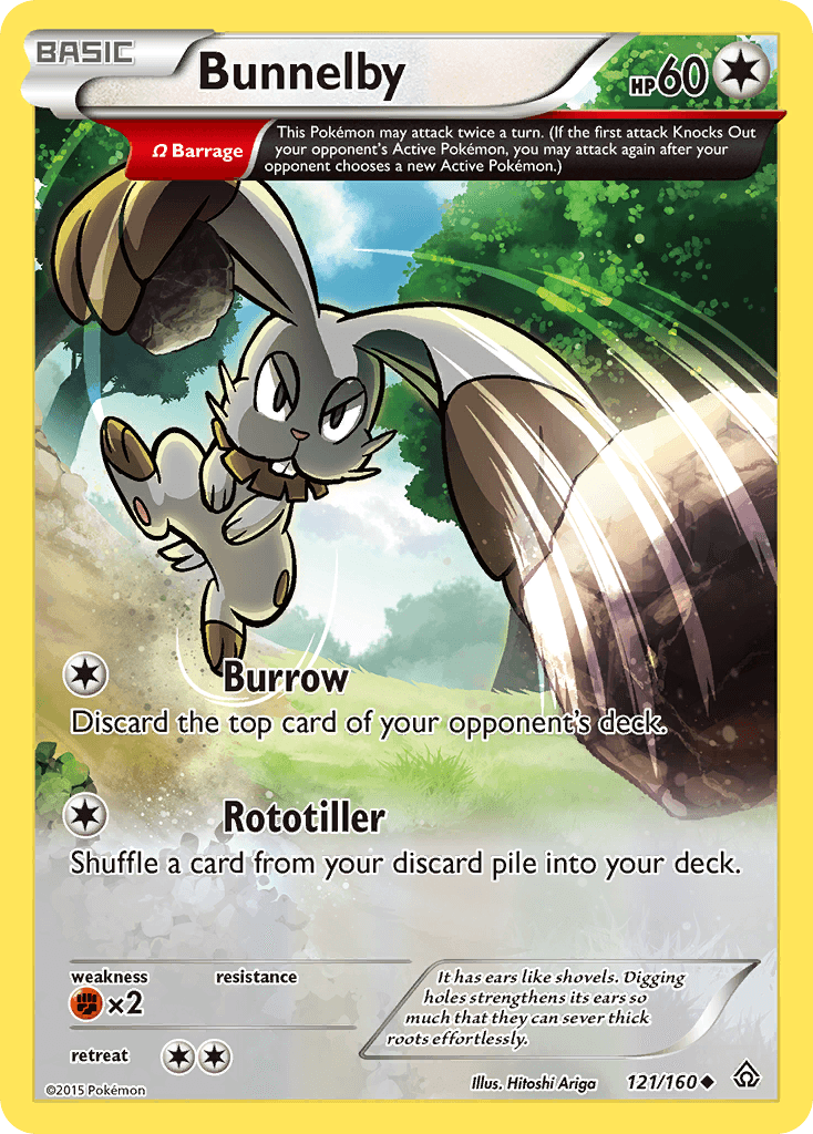 Bunnelby, Primal Clash 121