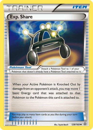 Exp. Share, Primal Clash 128