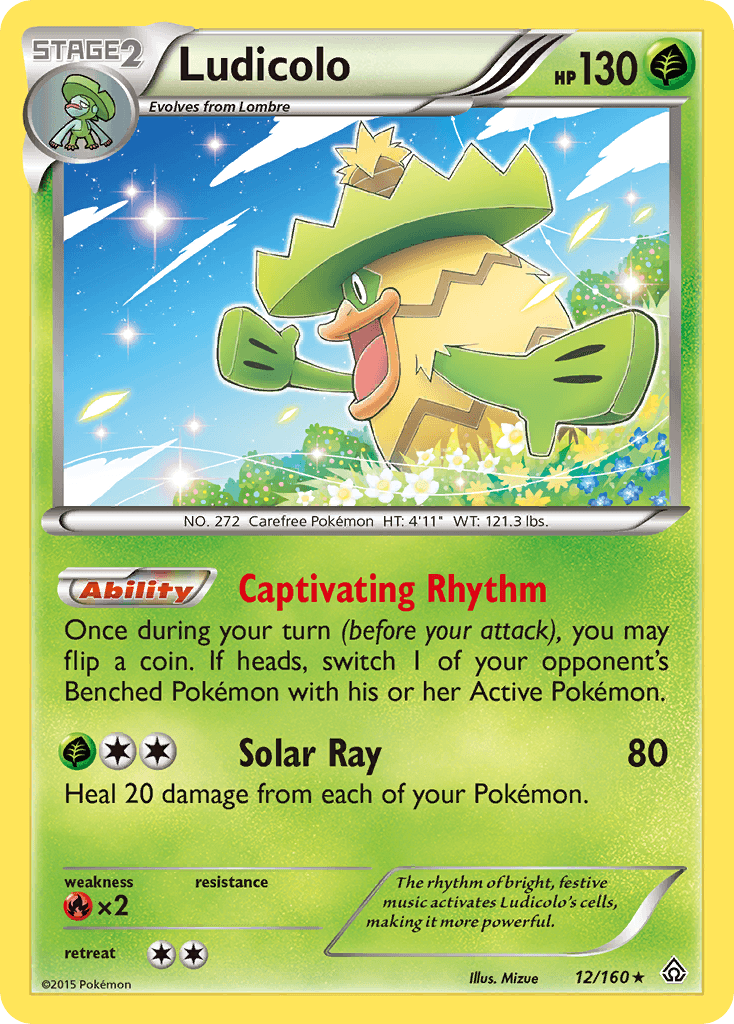 Ludicolo, Primal Clash 12