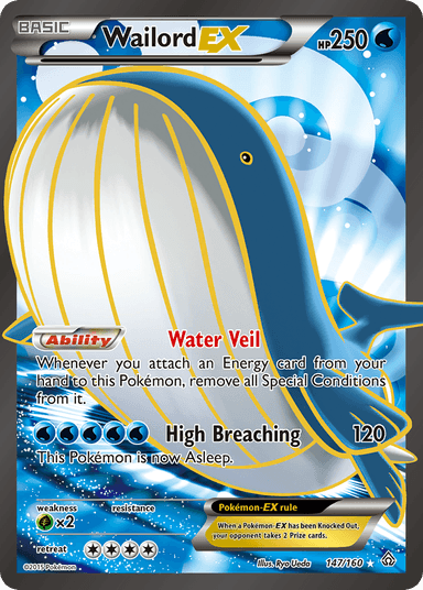 Wailord-EX, Primal Clash 147