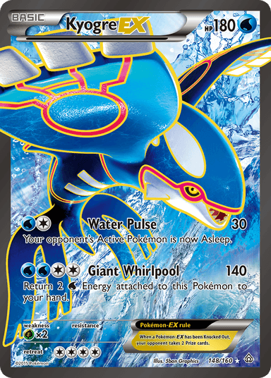 Kyogre-EX, Primal Clash 148