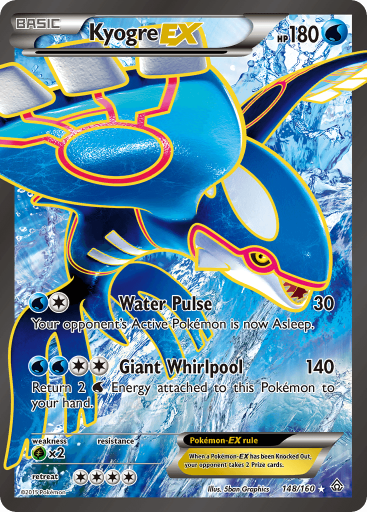 Kyogre-EX, Primal Clash 148