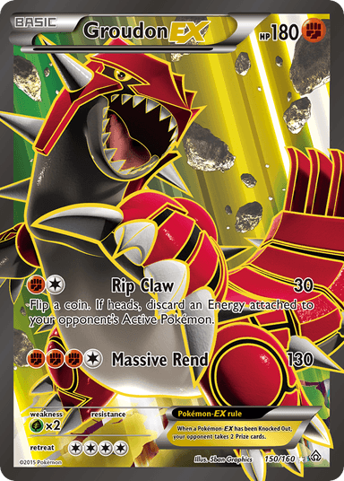 Groudon-EX, Primal Clash 150