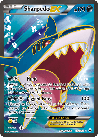 Sharpedo-EX, Primal Clash 152