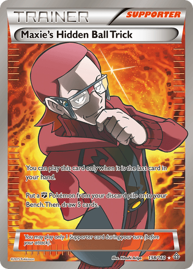 Maxie's Hidden Ball Trick, Primal Clash 158