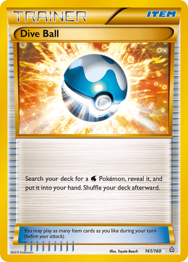 Dive Ball, Primal Clash 161