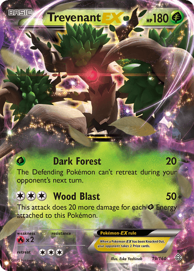 Trevenant-EX, Primal Clash 19