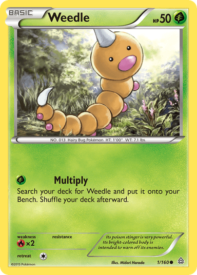 Weedle, Primal Clash 1