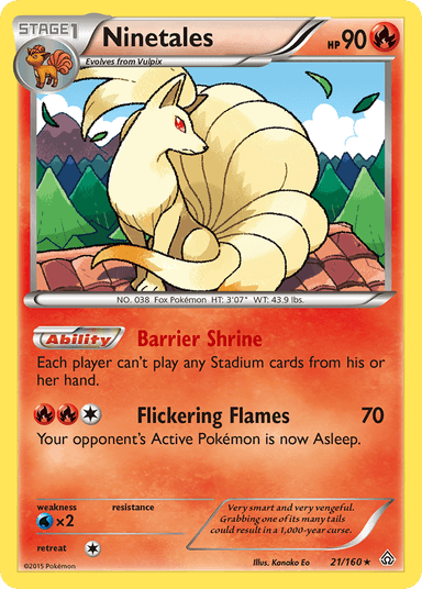 Ninetales, Primal Clash 21