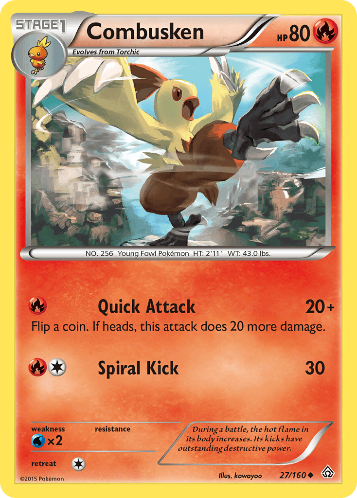 Combusken, Primal Clash 27