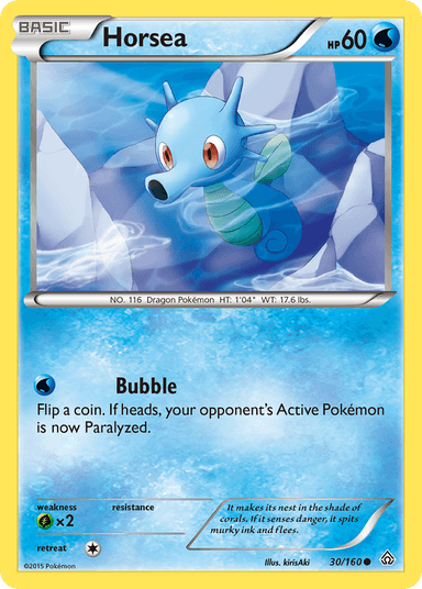 Horsea, Primal Clash 30