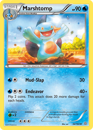 Marshtomp, Primal Clash 34