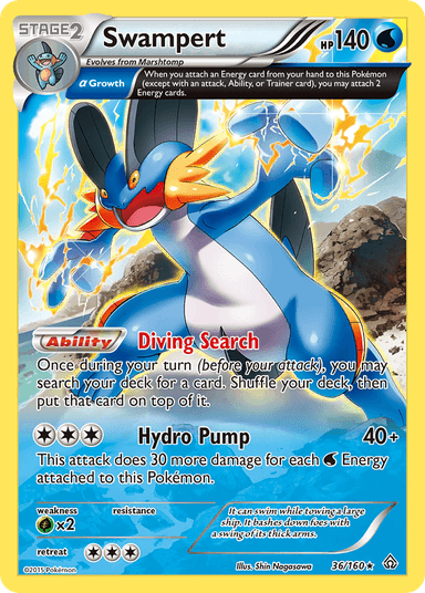 Swampert, Primal Clash 36