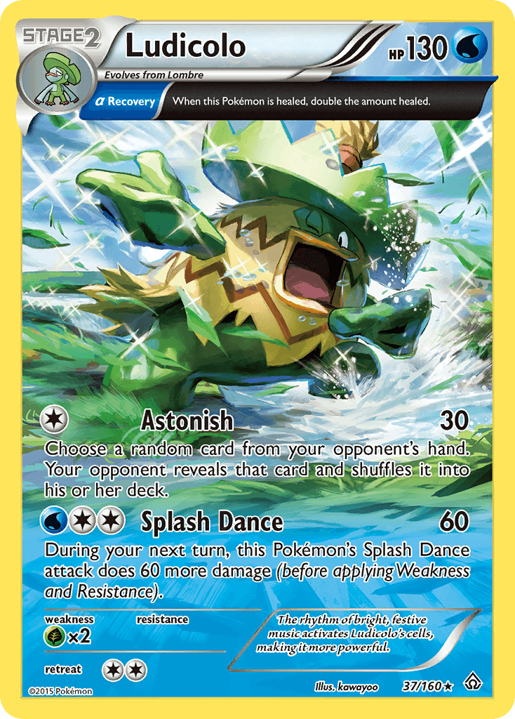 Ludicolo, Primal Clash 37