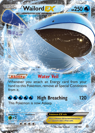 Wailord-EX, Primal Clash 38