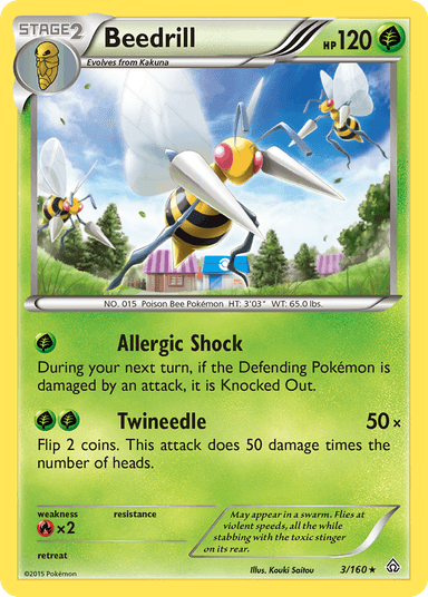 Beedrill, Primal Clash 3