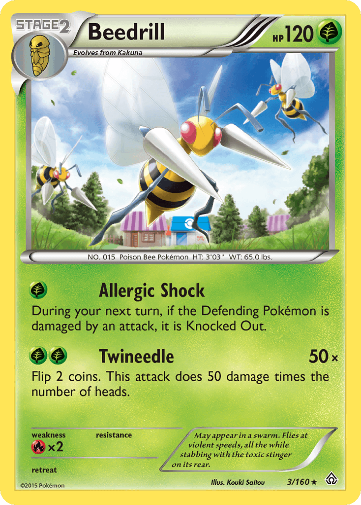 Beedrill, Primal Clash 3