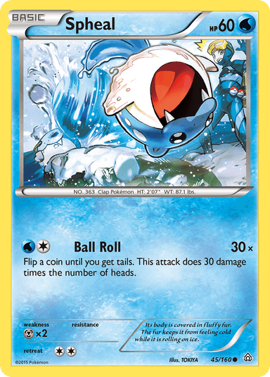 Spheal, Primal Clash 45