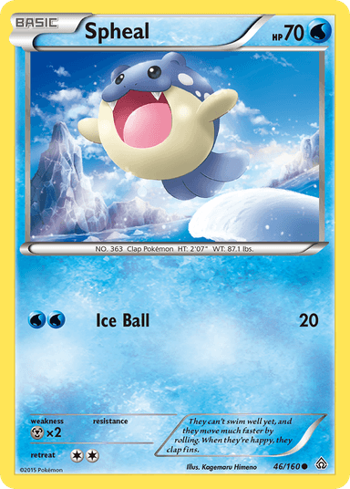 Spheal, Primal Clash 46
