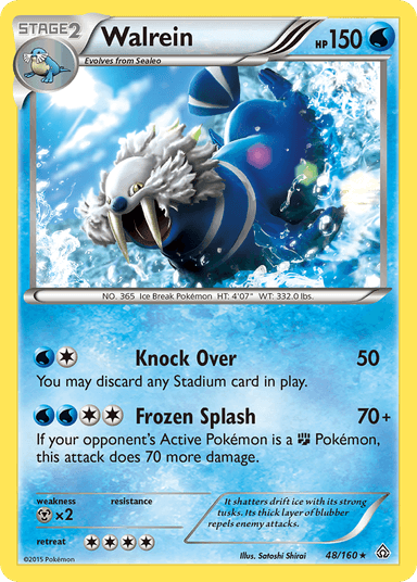 Walrein, Primal Clash 48