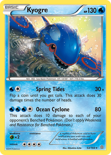 Kyogre, Primal Clash 53