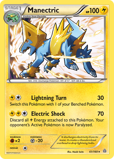 Manectric, Primal Clash 61