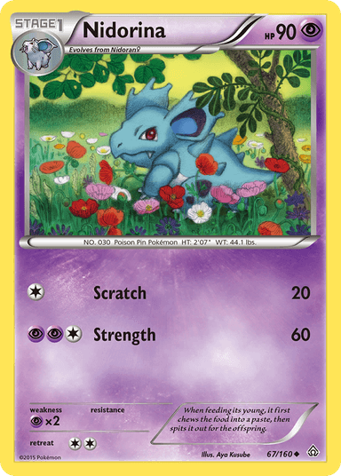 Nidorina, Primal Clash 67