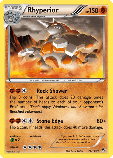 Rhyperior, Primal Clash 76
