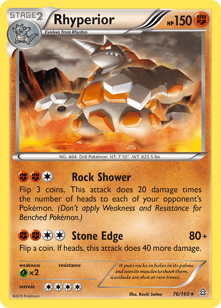 Rhyperior, Primal Clash 76