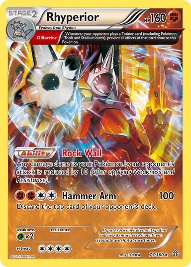 Rhyperior, Primal Clash 77