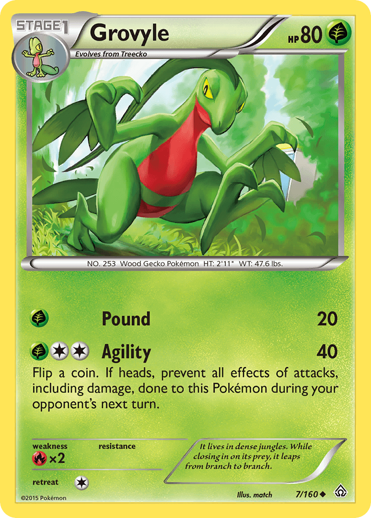 Grovyle, Primal Clash 7