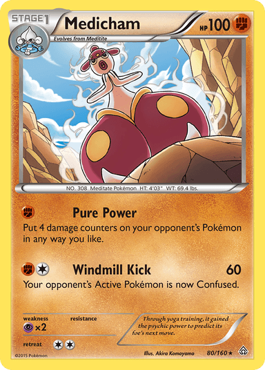 Medicham, Primal Clash 80