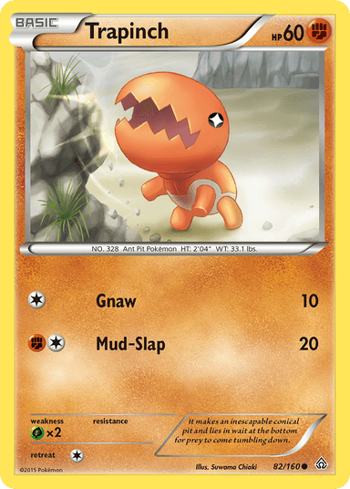 Trapinch, Primal Clash 82