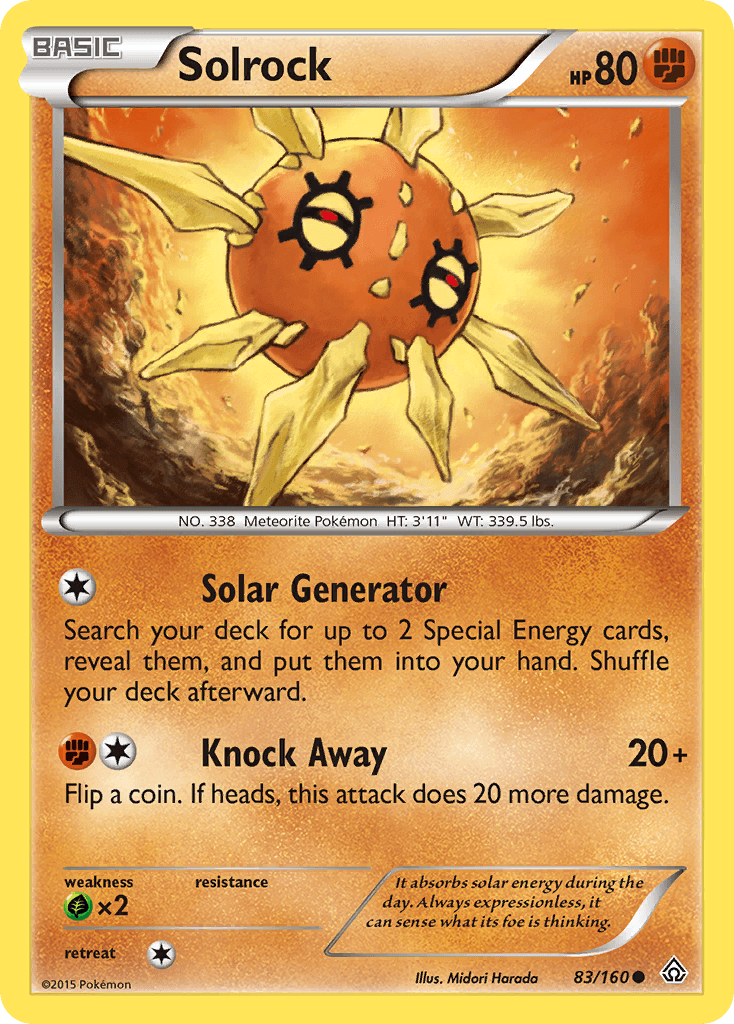 Solrock, Primal Clash 83