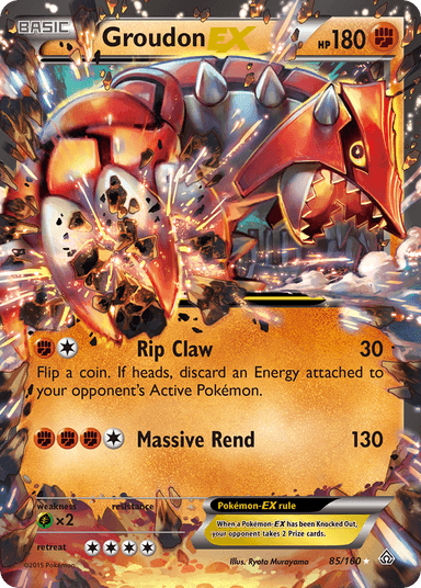 Groudon-EX, Primal Clash 85