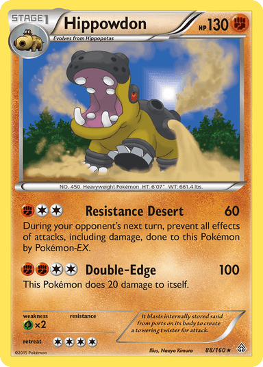 Hippowdon, Primal Clash 88