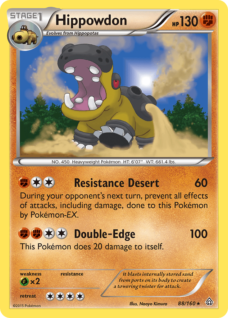 Hippowdon, Primal Clash 88