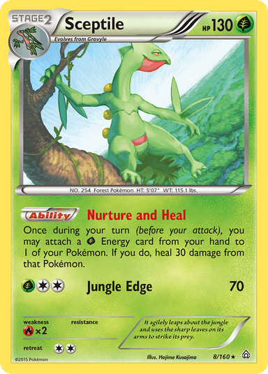 Sceptile, Primal Clash 8