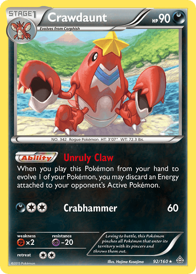 Crawdaunt, Primal Clash 92