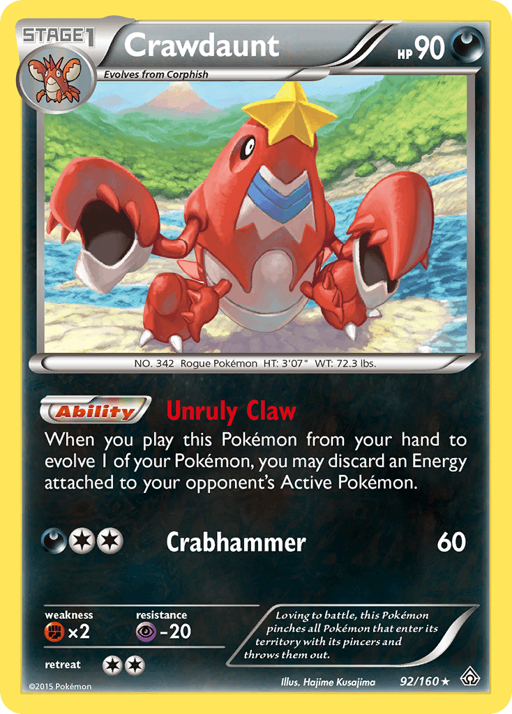 Crawdaunt, Primal Clash 92