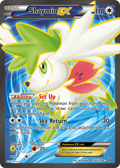 Shaymin-EX, Roaring Skies 106