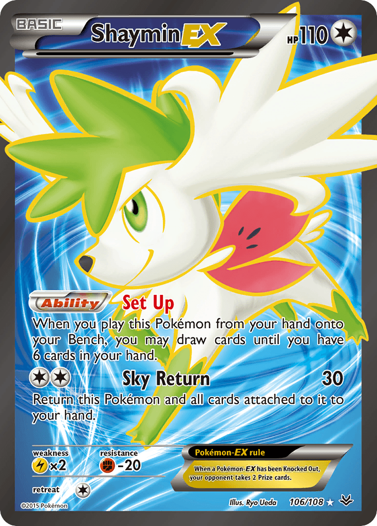 Shaymin-EX, Roaring Skies 106